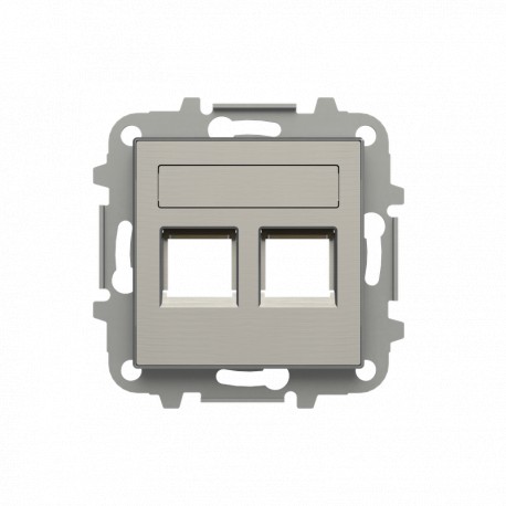 Niessen 2CLA851820A1401 Tapa 2 conector con persiana AI